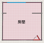 陽台:陽台打通,但牆壁未拆除完整。