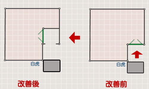 電梯正沖大門 