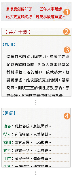 【範例說明】籤詩館-天上聖母聖籤